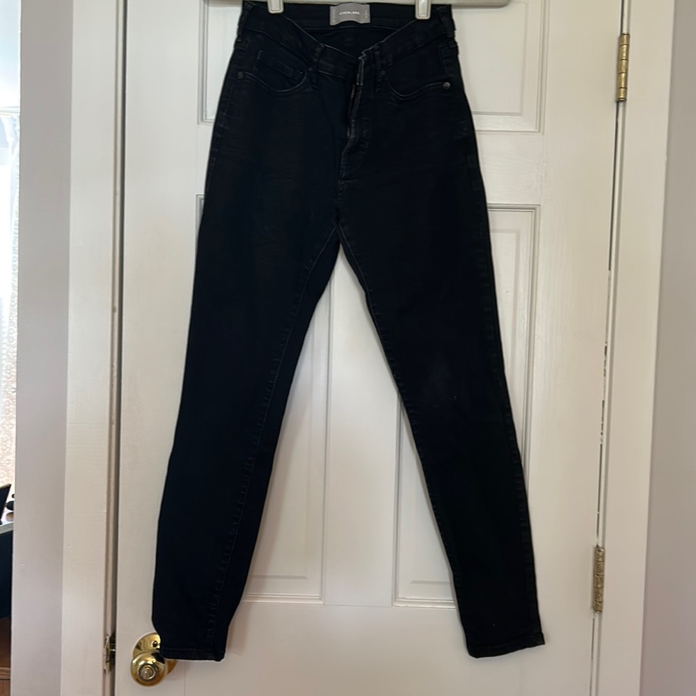 Everlane black skinny jeans